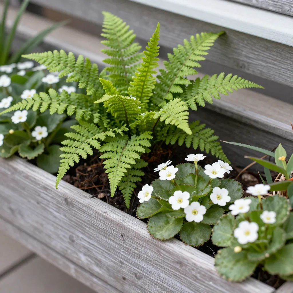Successful balcony garden
